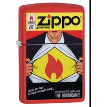 Ömür Boyu Garantili Comic Designn Zippo Marka Çakmak
