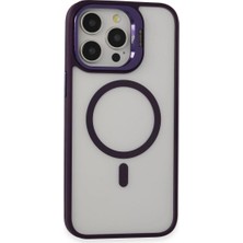 Aydogan's Joko Apple Iphone 14 Pro Kılıf Roblox Lens Magsafe Standlı Kapak - Derin Mor
