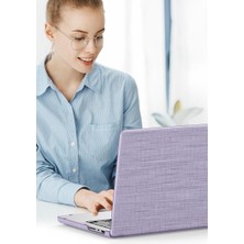 Vexor Macbook Air 13.6 Macbook Kumaş Kapak - Mor