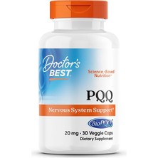 Doctor's Best Pqq With Biopqq, 20 Mg, 30 Veggie Caps