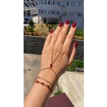Sun Jewellery Scarlet Kırmızı Bileklik