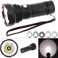 Magicool Gold Orion OR-753 3000 Lümen Güçlü LED Uzun Menzilli Şarjlı El Feneri