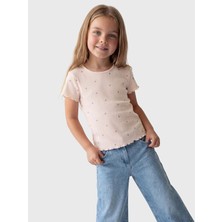 LC Waikiki Yeni Sezon Lcw Kids Beyaz Baskılı Erkek Çocuk Tişört Takım