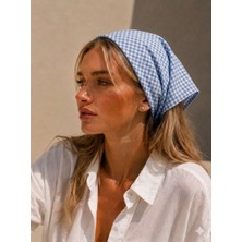 Eylülce Butik Kadın Bandana %100 Pamuk Yakmaz-Terletmez-Kaymaz Yazlık Bandana Fular
