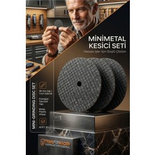 Creatividad Solutions Metal Kesme Diski Seti 38MM 3'lü - Fiberglas Takviyeli Gravür Hobi Matkap Ucu 723286