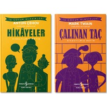 Türkiye İş Bankası Kültür Yayınları Türkiye Iş Bankası Kültür Yayınları Iş Çocuk Klasikleri Hikayeler Anton Çehov & Çalınan Taç Mark Twain 2'li Kitap Seti Kısaltılmış Metin Çocuk Klasikleri