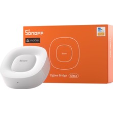 Sonoff Zbbridge-U Zigbee Ağ Geçidi, Akıllı Ev Matter Hub, Zigbee'yi, Wifi ve Ethernet Bağlantısını Destekler, Alarm Sistemi Için Zigee 3.0 Köprüsü, Google Home, Smartthings, Ev Asistanı ile Uyumludur.