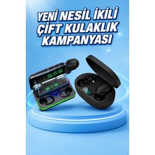 Beruflic Ikili Bluetooth Kulaklık Dijital Göstergeli Uzun Pil Ömrü Yüksek Ses Kaliteli