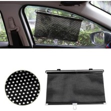 Sunup SN-22132 Araç Içi Otomatik Geri Sarımlı Katlanabilir Gözenekli Güneşlik 40X125CM