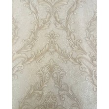 Sultan Dekorasyon Adawall Rococo 3boytulu Kumaş Dukuma Dokuma Silinebilir Duvar Kağıdı