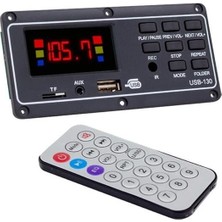 Magicvoice MV-15949 Usb-Sd-Aux-Bluetooth Mikrofonlu Kumandalı Ekranlı Oto Teyp Çevirici Dijital Player Board