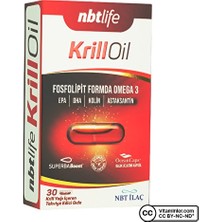 nbt ilaç nbt life krill oil 30 kapsül
