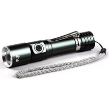 Zenvia F-90 Aluminyum Kaplama Mıknatıslı Şarjlı El Feneri