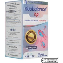 nbt ilaç nbt duobalance hp probiyotik 30 kapsül