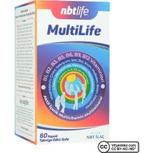 nbt ilaç nbt life multilife multivitamin 60 kapsül