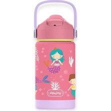 SipnJoy - Flipsip Çocuk Su Termosu | 360 ml - Mermaid Dream (3 Adet)