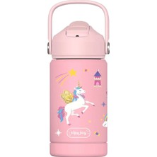 SipnJoy - Flipsip Çocuk Su Termosu | 360 ml - Golden Horn (3 Adet)