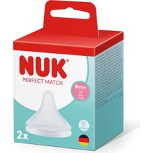 Nuk Perfect Match Silikon Biberon Emziği, Fc