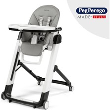 Peg Perego Siesta Follow Me Fonksiyonel Mama Sandalyesi, Emniyet Kemerli, Yatarlı ve Yükseklik Ayarlı, 0 - 3 Yaş, Ice