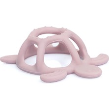 Pandish Tortoise Silikon Diş Kaşıyıcı Lila
