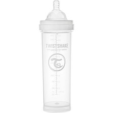 Twistshake Anti-Kolik Biberon 4+M 330ML Beyaz (2 Adet)