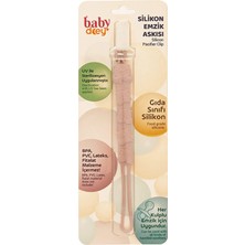 Baby Dcey Silikon Emzik Askısı - Pembe (2 Adet)