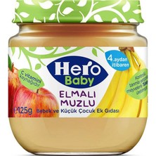 Hero Baby Elmalı Muzlu Kavanoz Mama 125 gr