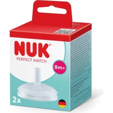 Nuk Pm Pipetli Alıştırma Bardağı Yedek Uç, 2'li