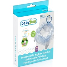 Babyjem Portatif Lazımlık Yedek Poşet 20 Adet (2 Adet)
