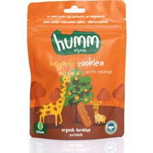 Humm Organic Organik Vegan Portakal Kurabiye 55 gr (3 Adet)