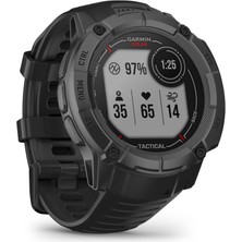 Garmin Instinct 2x Solar Taktik 50 mm Akıllı Saat Modunda Sonsuz Pil Ömrü,40'tan Fazla Spor,akıllı Bildirimler,ödeme,egzersiz Durumu,fitness Yaşı,uyku Analizi ve Çok Daha Sahip Gps Akıllı Saat