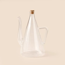 Arow Lina Borosilikat Cam Yağlık - 600 ml - Şeffaf