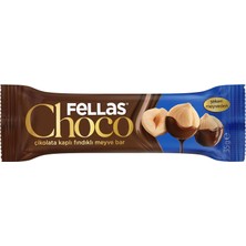 Fellas Çikolata Kaplı Meyve Bar - Fındıklı 35G (3 Adet)