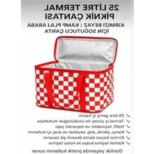 Larskas 25 Litre Kapasiteli Termal Piknik Soğutucu Çanta