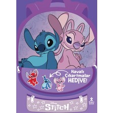 Doğan Çocuk Disney Stitch - Parıltılı Tatil Çantam Etkinlik ve Boyama Kitabı