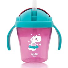 Wee Baby Pipetli Bardak Pembe (4 Adet)
