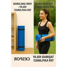 Larskas 10 mm Kalınlığında Pilates Egzersiz Matı, Rahat ve Fonksiyonel