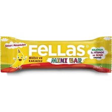 Fellas Kids Bar - Muz ve Kakao 28 G (4 Adet)