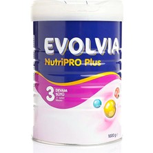 Evolvia Nutripro Plus 3 Devam Sütü 1000 gr 1-3 Yaş (3 Adet)
