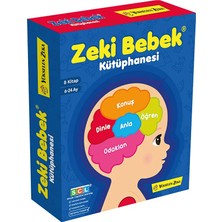 Yükselen Zeka 6-24 Ay Zeki Bebek Kütüphanesi 8'li Set (4 Adet)
