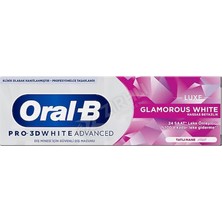 4 Adet Oral-B Pro Diş Macunu 3dw Luxe Glamorous 75 ml