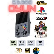 TKÇ El Atarisi 3.5 Ultrahd Ekran Gamepad Retro Atari Psp/ps1/neogeo Fıfa Gta 20.000 Games Oyun Konsolu