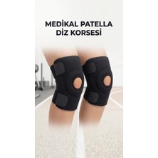 TKÇ Tkcls- Destekli Diz Korsesi Patella Menisküs Ağrısı Için Spor Dizlik Ikili Yan Çapraz
