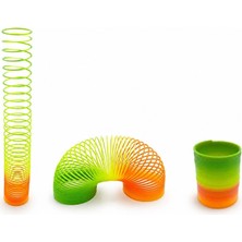 Magicool Rainbow Gökkuşağı Stres Yayı - Kutulu Büyük Boy Plastik Slinky Oyuncak ALK4006