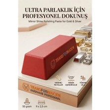 TKÇ Tkcls- Kırmızı Cila 50GR Altın & Gümüş Için Son Kat Ayna Parlaklığı 723046