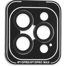 Hace Bazaar Joko Apple Iphone 15 Pro Max Pvd Metal Kamera Lens - Siyah