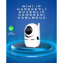 Hace Bazaar Full Hd 1080P Kablosuz Pan & Tilt Güvenlik Kamerası – Hareket Takipli ve Iki Yönlü Sesli