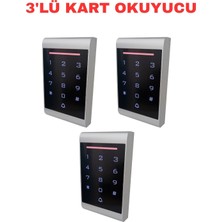 Sarkey SR-221 Em Şifreli Proximity Kart Okuyucu 125 Khz Dokunmatik Tuş Takımlı 12/24V Ac/dc