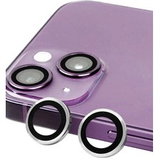 Hace Bazaar Apple Iphone 14 Raze Metal Kamera Lens - Gümüş