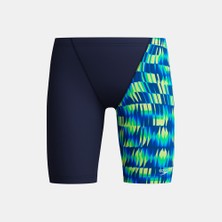 Speedo Print V-Cut Jammer Çocuk Mayo